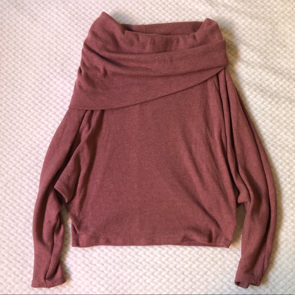 Cowl Turtleneck Sweater